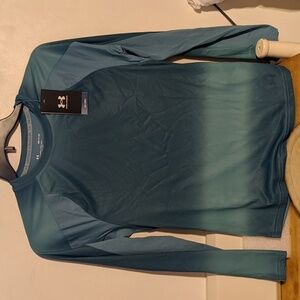 NWT Under Armour Blue Long Sleeve ISO-Chill Womens Small